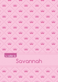 CAHIER SAVANNAH SEYES,96P,A5 PRINCESSE