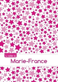 CAHIER MARIE FRANCE BLANC,96P,A5 CONSTELLATIONROSE
