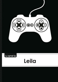 LE CARNET DE LEILA - LIGNES, 96P, A5 - MANETTE JEU VIDEO