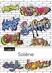 CARNET SOLENE BLANC,96P,A5 GRAFFITI