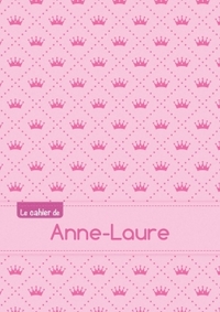 Le cahier d'Anne-Laure - Petits carreaux, 96p, A5 - Princesse