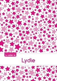 CAHIER LYDIE BLANC,96P,A5 CONSTELLATIONROSE