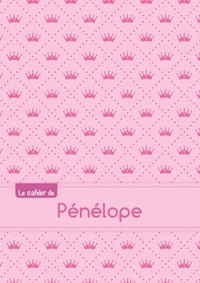 CAHIER PENELOPE BLANC,96P,A5 PRINCESSE