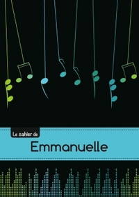 Le carnet d'Emmanuelle - Musique, 48p, A5