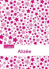 Le cahier d'Alizée - Blanc, 96p, A5 - Constellation Rose