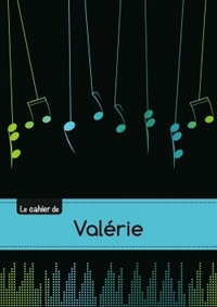 CARNET VALERIE MUSIQUE,48P,A5