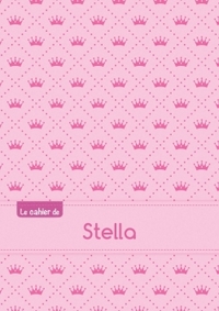 CAHIER STELLA BLANC,96P,A5 PRINCESSE