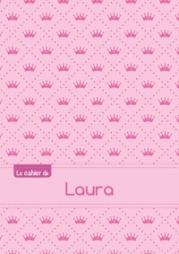Le cahier de Laura - Blanc, 96p, A5 - Princesse