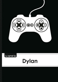 LE CARNET DE DYLAN - LIGNES, 96P, A5 - MANETTE JEU VIDEO