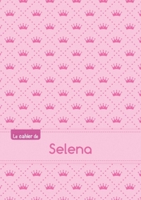 CAHIER SELENA BLANC,96P,A5 PRINCESSE