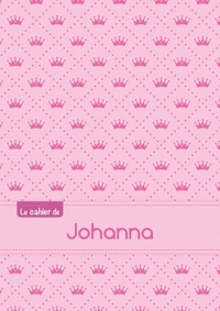 Le cahier de Johanna - Petits carreaux, 96p, A5 - Princesse