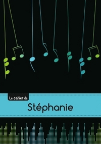 CARNET STEPHANIE MUSIQUE,48P,A5