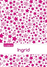 Le cahier d'Ingrid - Blanc, 96p, A5 - Constellation Rose