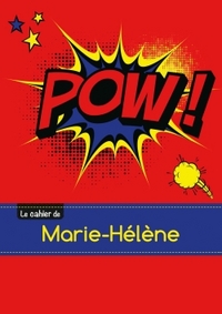 CARNET MARIE HELENE BLANC,96P,A5 COMICS