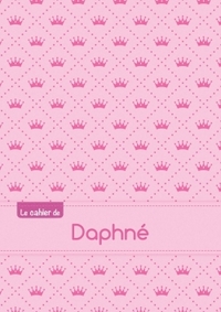 Le cahier de Daphné - Blanc, 96p, A5 - Princesse