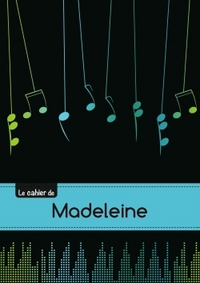 CARNET MADELEINE MUSIQUE,48P,A5