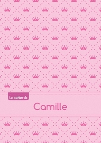 Le cahier de Camille - Blanc, 96p, A5 - Princesse