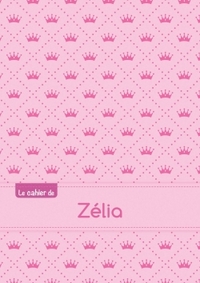 CAHIER ZELIA BLANC,96P,A5 PRINCESSE