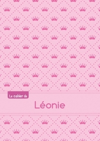 Le cahier de Léonie - Blanc, 96p, A5 - Princesse