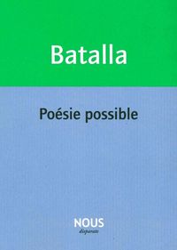 Poésie possible