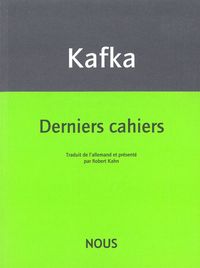 DERNIERS CAHIERS - 1922-1924