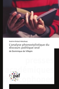 Lanalyse phonostylistique du discours politique oral