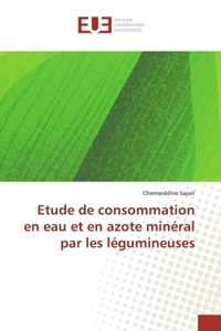 Etude de consommation en eau et en azote minéral par les légumineuses