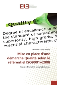 Mise en place d'une démarche Qualité selon le référentiel ISO9001v2008
