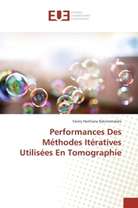 Performances Des Methodes Iteratives Utilisees en Tomographie