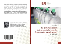 La communication évènementielle, marché français des oxygénateurs