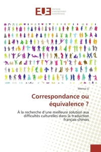 Correspondance ou équivalence ?