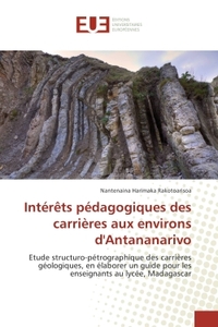 Interets pedagogiques des carrieres aux environs d'Antananarivo