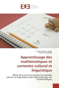 Apprentissage des mathématiques et contextes culturel et linguistique