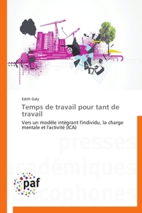 TEMPS DE TRAVAIL POUR TANT DE TRAVAIL