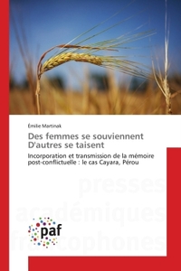 DES FEMMES SE SOUVIENNENT D'AUTRES SE TAISENT