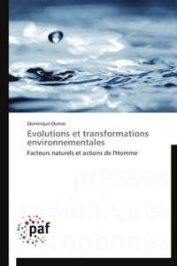 EVOLUTIONS ET TRANSFORMATIONS ENVIRONNEMENTALES