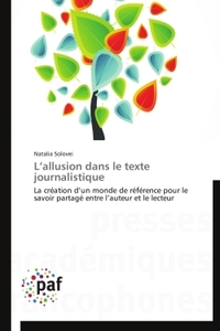 L'allusion dans le texte journalistique