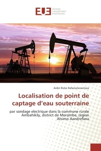 Localisation De Point De Captage D'Eau Souterraine