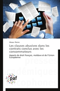 LES CLAUSES ABUSIVES DANS LES CONTRATS CONCLUS AVEC LES CONSOMMATEURS