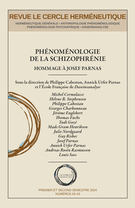 Phénoménologie de la schizophrénie