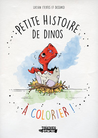 Petite histoire de dinos - à colorier !