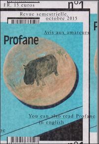Profane N°1 Octobre 2015