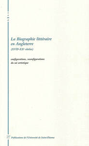 Autobiographie littéraire en Angletterre (XVIIe-XXe siècles)