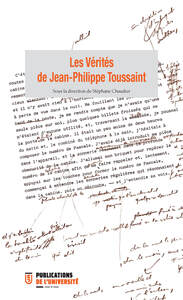 Vérites de Jean-Philippe Toussaint