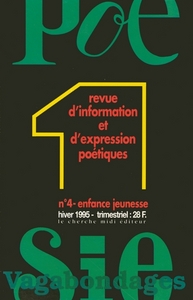 Revue Poésie Vagabondages - numéro 4 Enfance jeunesse