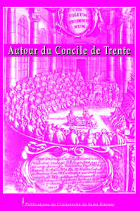 Autour du concile de trente