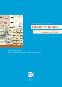 Dire/chanter