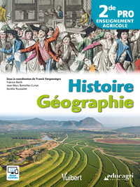 Histoire, Géographie 2de Bac Pro Agricole, Livre de l'élève