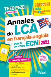 Annales de LCA en français-anglais pour le concours ECNi 2021