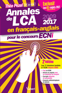 Annales de LCA en français-anglais 2009-2017